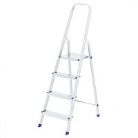 Стремянка, 4 ступени, Сибртех, алюминиевая, Россия  картинка